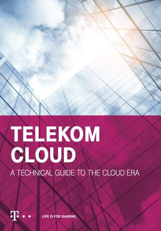 Cover image for a technical guide to the cloud era regarding advantages, solutions, and usage scenarios.