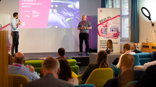 Digital Transformation in Banking & Insurance Industry Two speakers at Digital Transformation in Banking & Insurance Industry