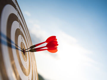 Application modernization All darts in the bull's eye symbolize the success trough application modernization by T Business.