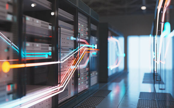 Modern dark data center using SDX for connectivity