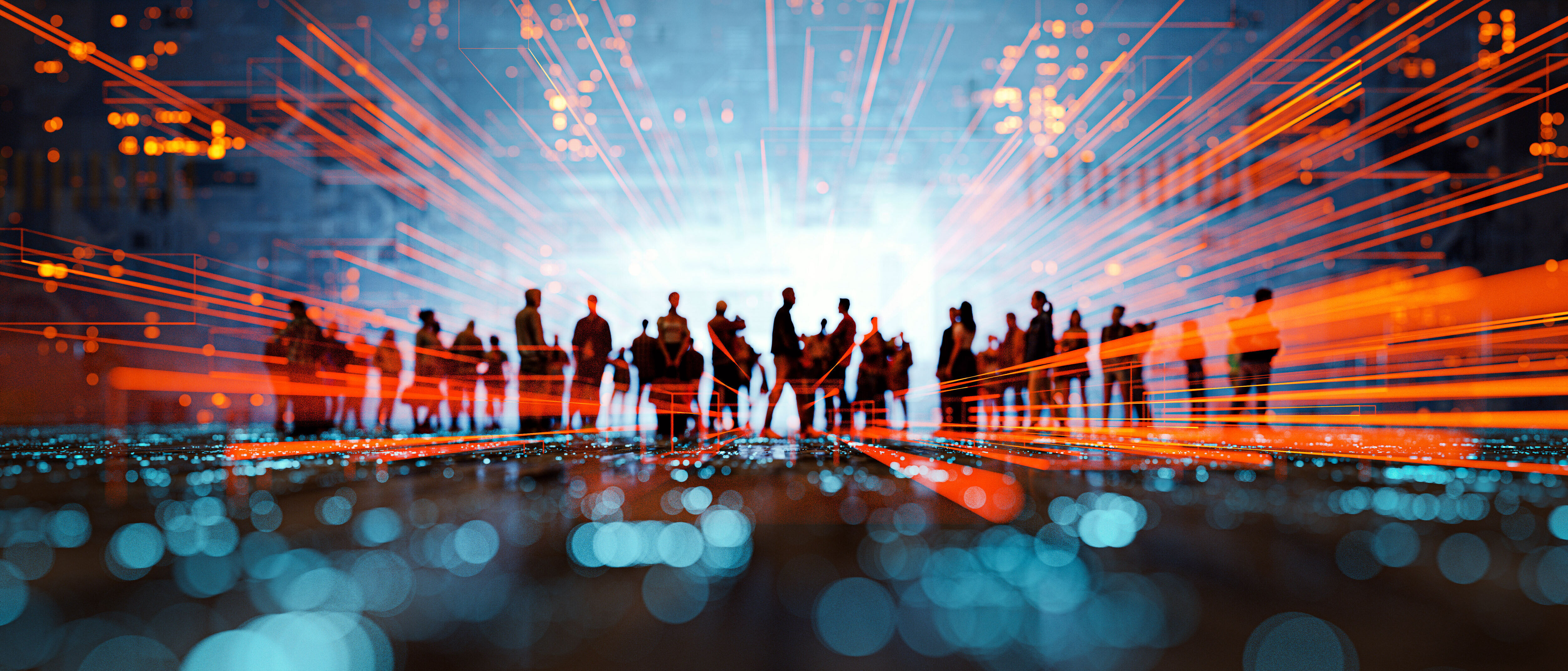 ICT solutions Europe Group of people in search of ICT solutions in Europe