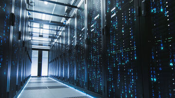 Online Marketing For Small Business A server room whose server is used to support the online marketing of small businesses