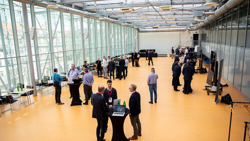 Digital Transformation of Manufacturing Industry Entrance area at Digital Transformation of Manufacturing Industry
