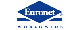 The logo of Euronet Worldwide, a partner of Telekom Business.