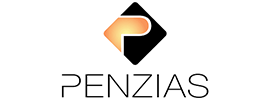 The logo of PENZIAS, a partner of Telekom Business.