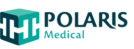 The logo of Polaris Medical, a partner of Telekom Business.